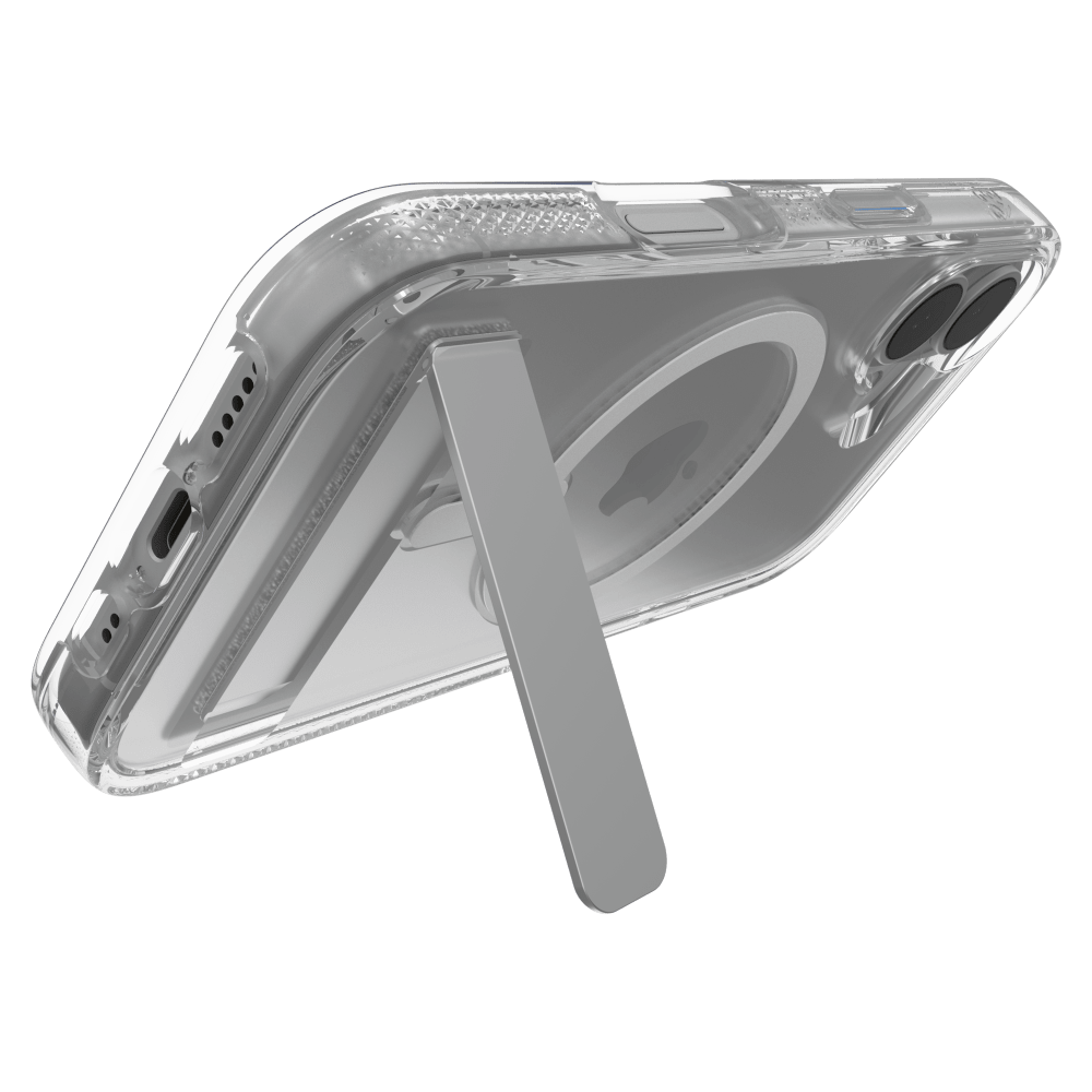 Wholesale cell phone accessory ZAGG - Crystal Palace Snap MagSafe Case with Kickstand for Apple