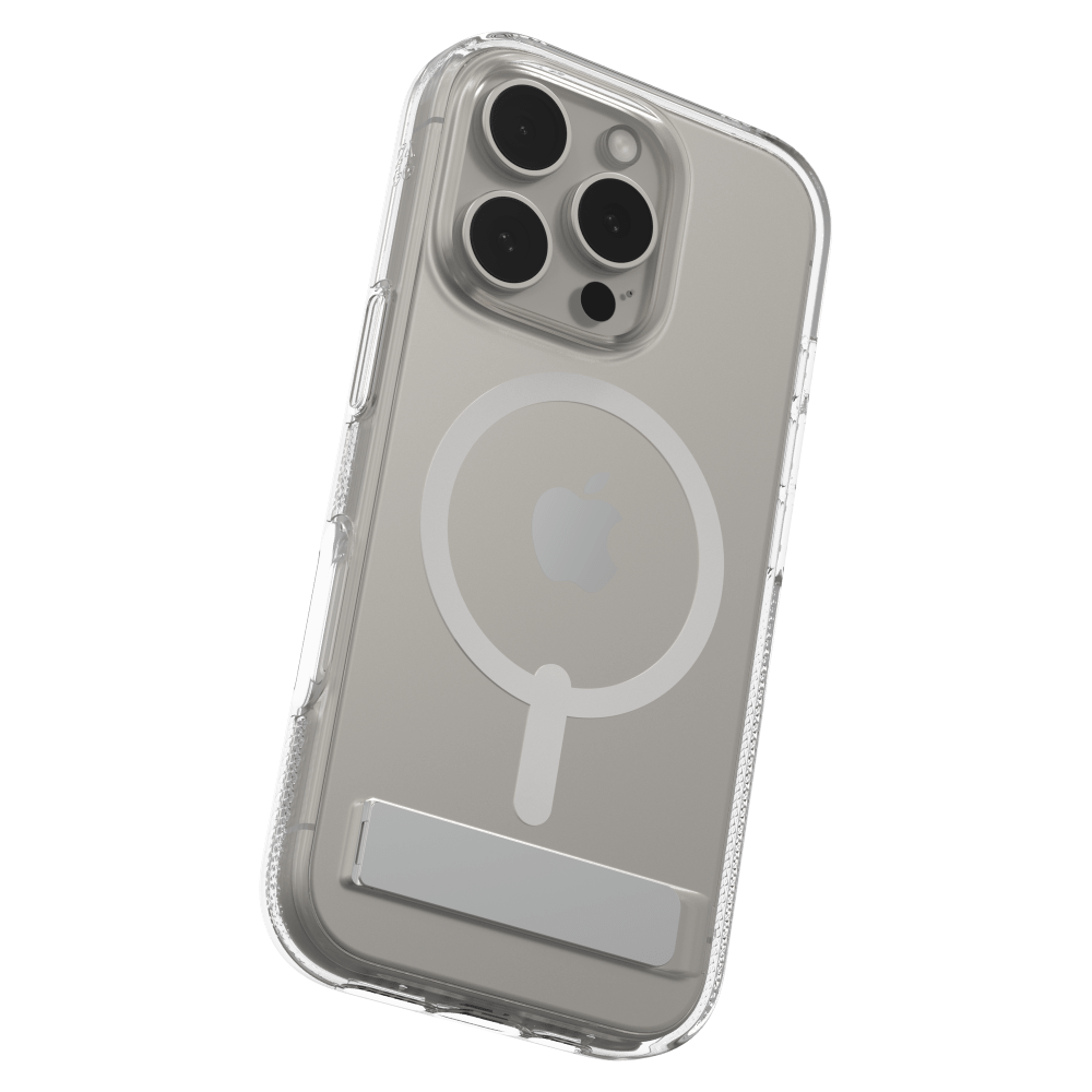 Wholesale cell phone accessory ZAGG - Crystal Palace Snap MagSafe Case with Kickstand for Apple