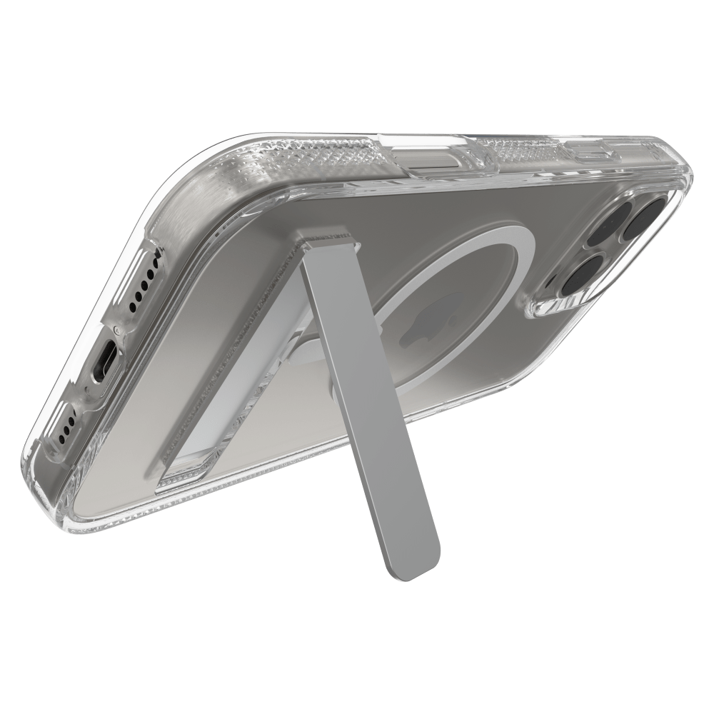 Wholesale cell phone accessory ZAGG - Crystal Palace Snap MagSafe Case with Kickstand for Apple
