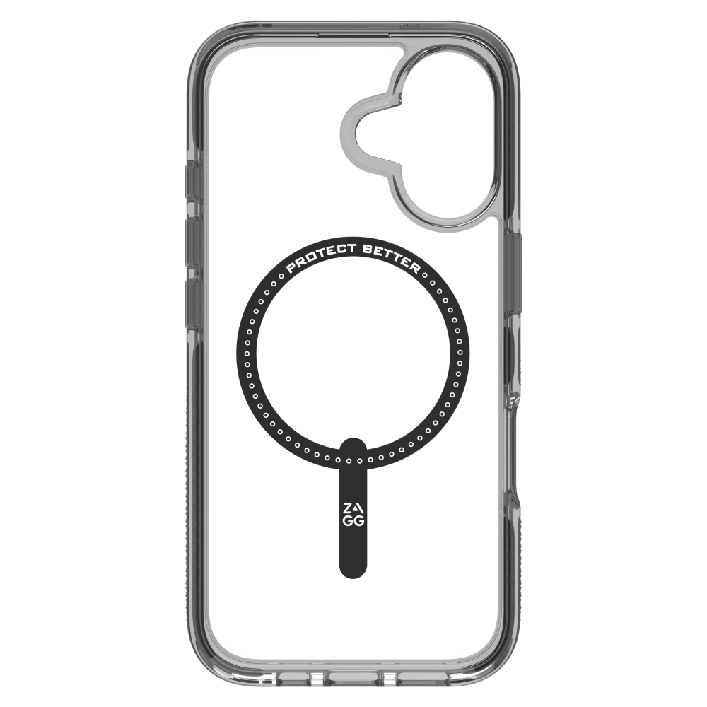 Wholesale cell phone accessory ZAGG - Santa Cruz Snap MagSafe Case for Apple iPhone 16 - Black