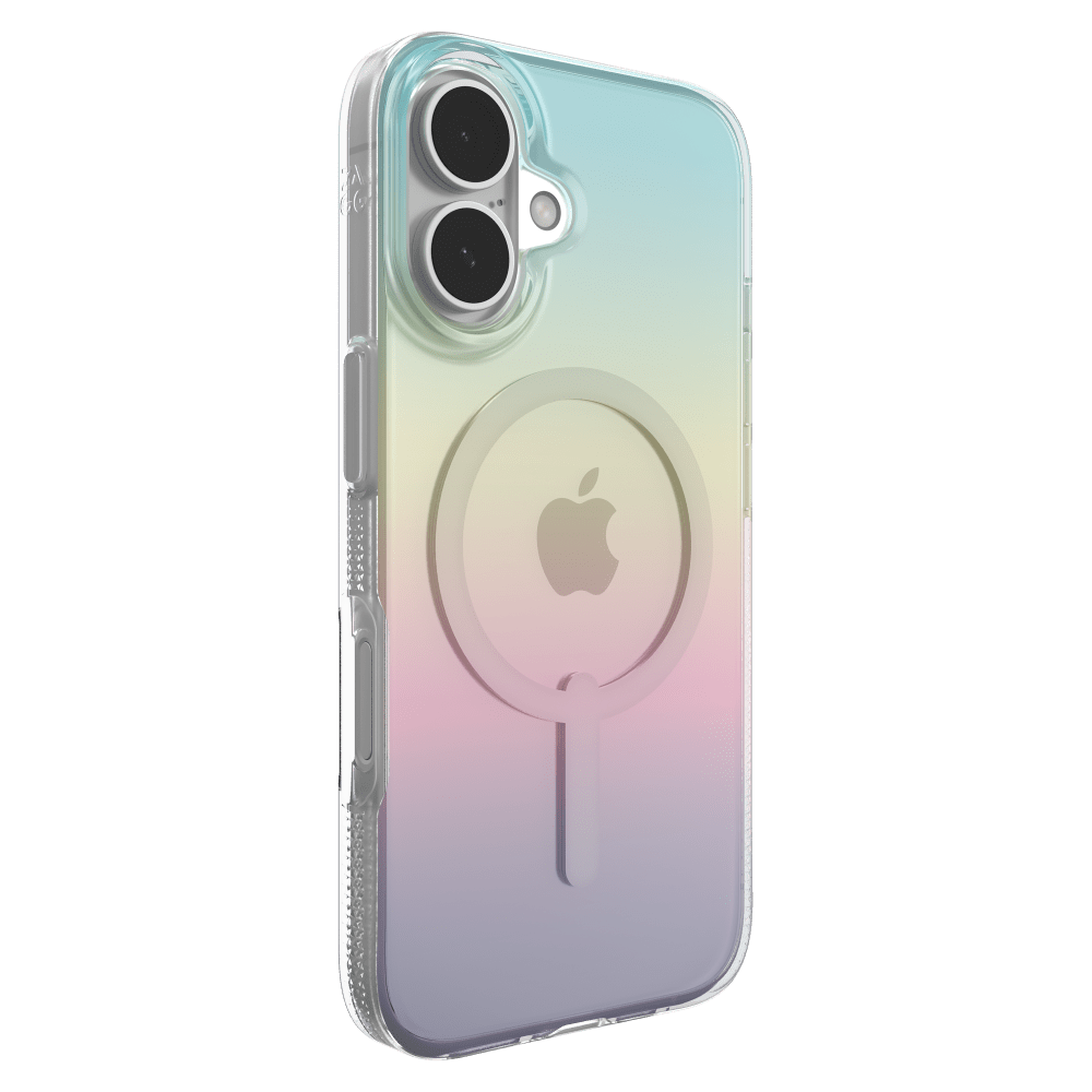 Wholesale cell phone accessory ZAGG - Milan Snap MagSafe Case for Apple iPhone 16 - Iridescent