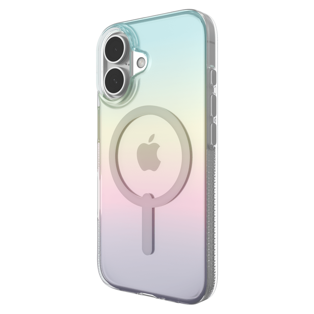 Wholesale cell phone accessory ZAGG - Milan Snap MagSafe Case for Apple iPhone 16 - Iridescent