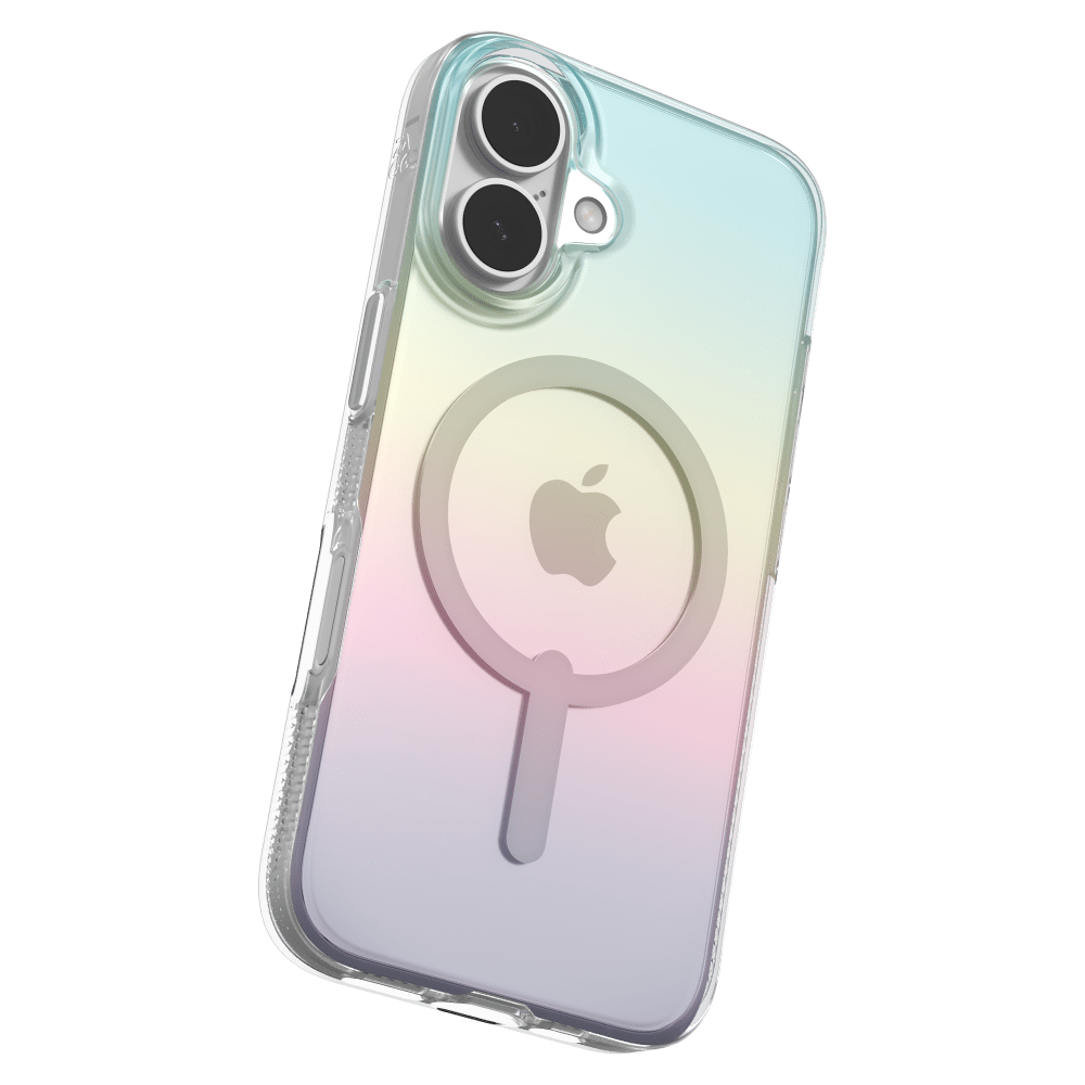 Wholesale cell phone accessory ZAGG - Milan Snap MagSafe Case for Apple iPhone 16 - Iridescent