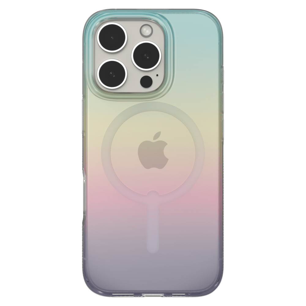 Wholesale cell phone accessory ZAGG - Milan Snap MagSafe Case for Apple iPhone 16 Pro - Iridescent