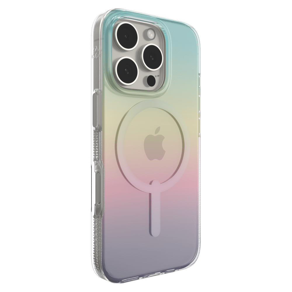 Wholesale cell phone accessory ZAGG - Milan Snap MagSafe Case for Apple iPhone 16 Pro - Iridescent