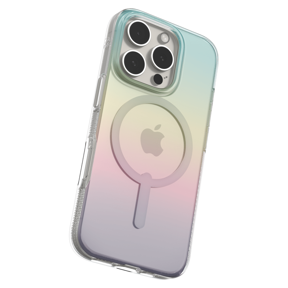 Wholesale cell phone accessory ZAGG - Milan Snap MagSafe Case for Apple iPhone 16 Pro - Iridescent