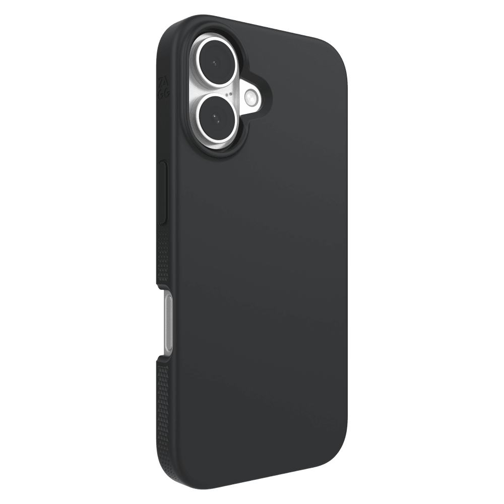 Wholesale cell phone accessory ZAGG - Manhattan Snap MagSafe Case for Apple iPhone 16 - Black
