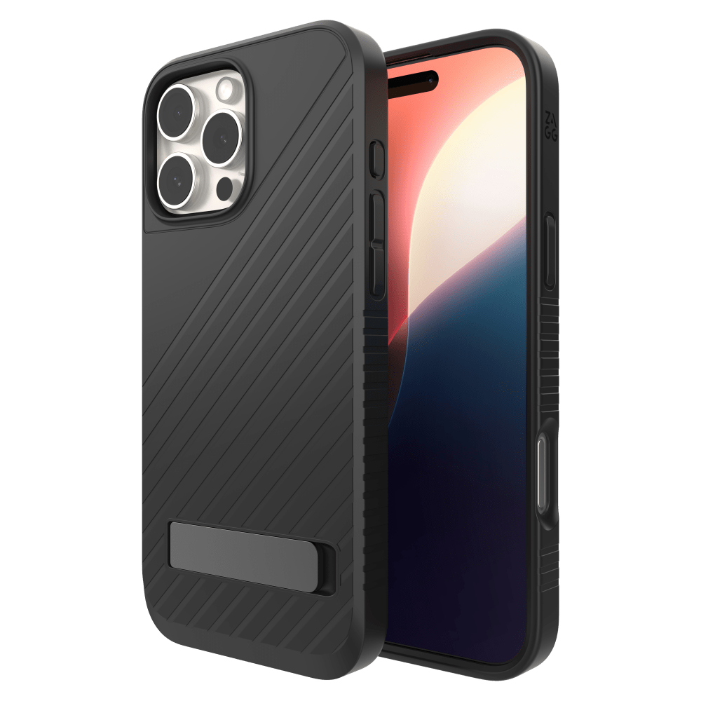 Wholesale cell phone accessory ZAGG - Denali Snap MagSafe Case with Kickstand for Apple iPhone