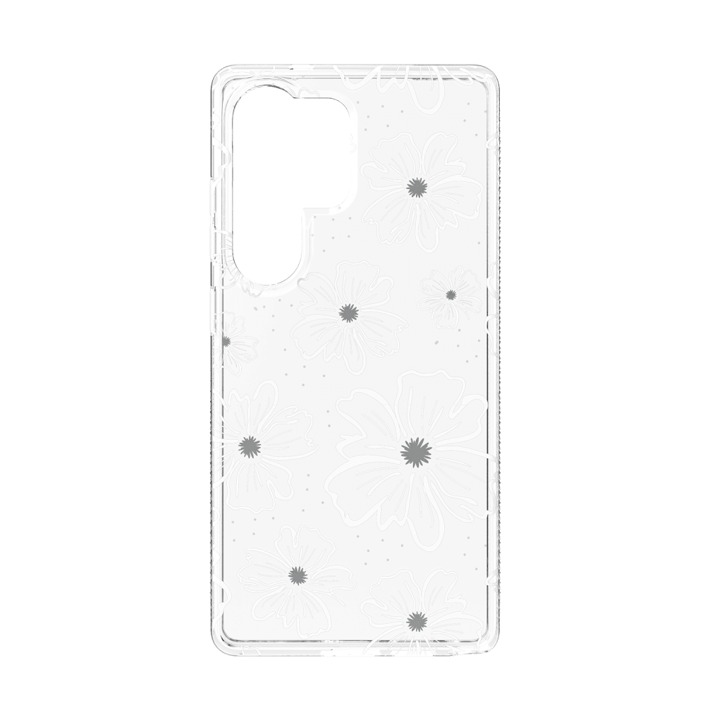Wholesale cell phone accessory ZAGG - Milan Case for Samsung Galaxy S25 Ultra - Floral White