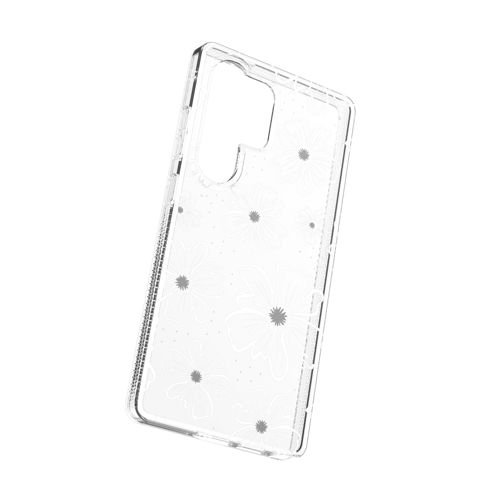 Wholesale cell phone accessory ZAGG - Milan Case for Samsung Galaxy S25 Ultra - Floral White