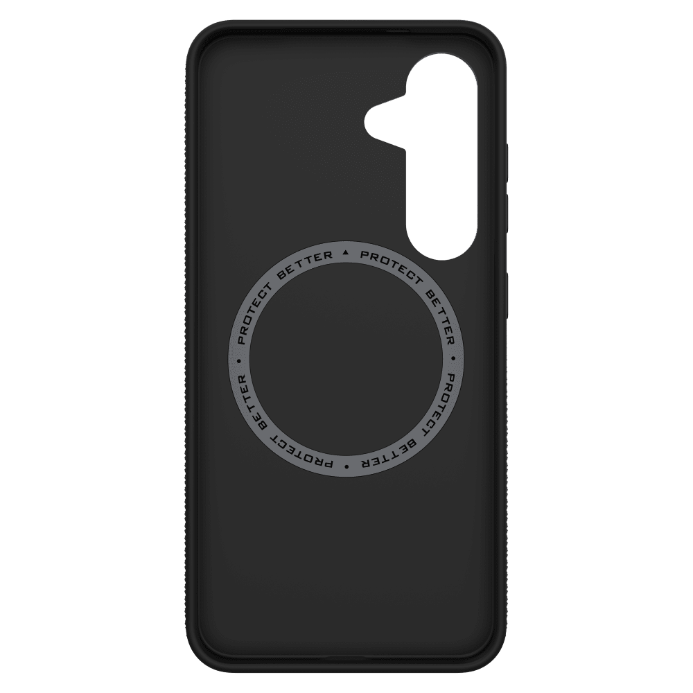 Wholesale cell phone accessory ZAGG - Milan Snap Opaque Case for Samsung Galaxy S25 - Black