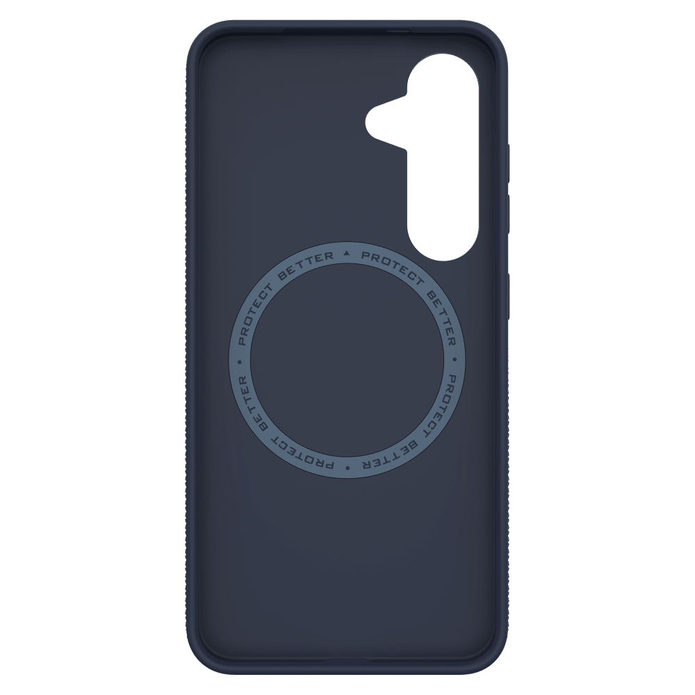 Wholesale cell phone accessory ZAGG - Milan Snap Opaque Case for Samsung Galaxy S25 - Navy