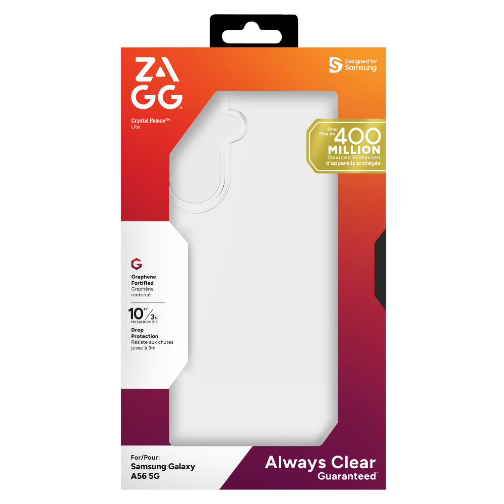 Wholesale cell phone accessory ZAGG - Crystal Palace Lite Case for Samsung Galaxy A56 5G -