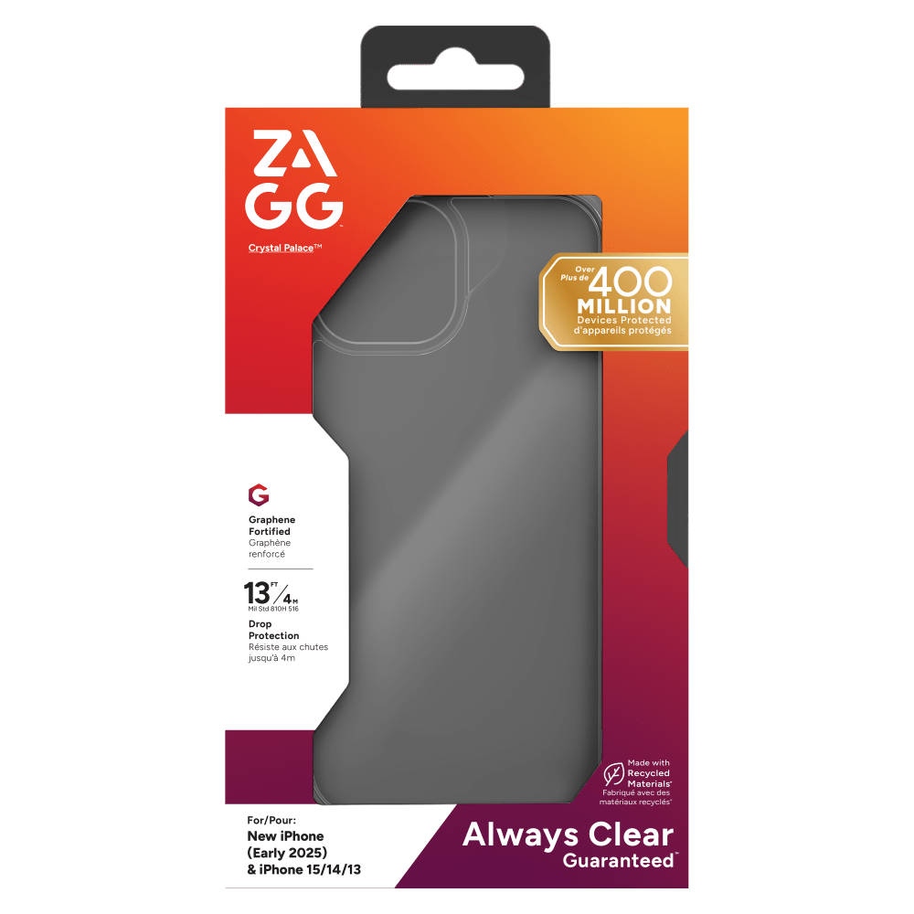 Wholesale cell phone accessory ZAGG - Crystal Palace Case for Apple iPhone 16e   /   iPhone