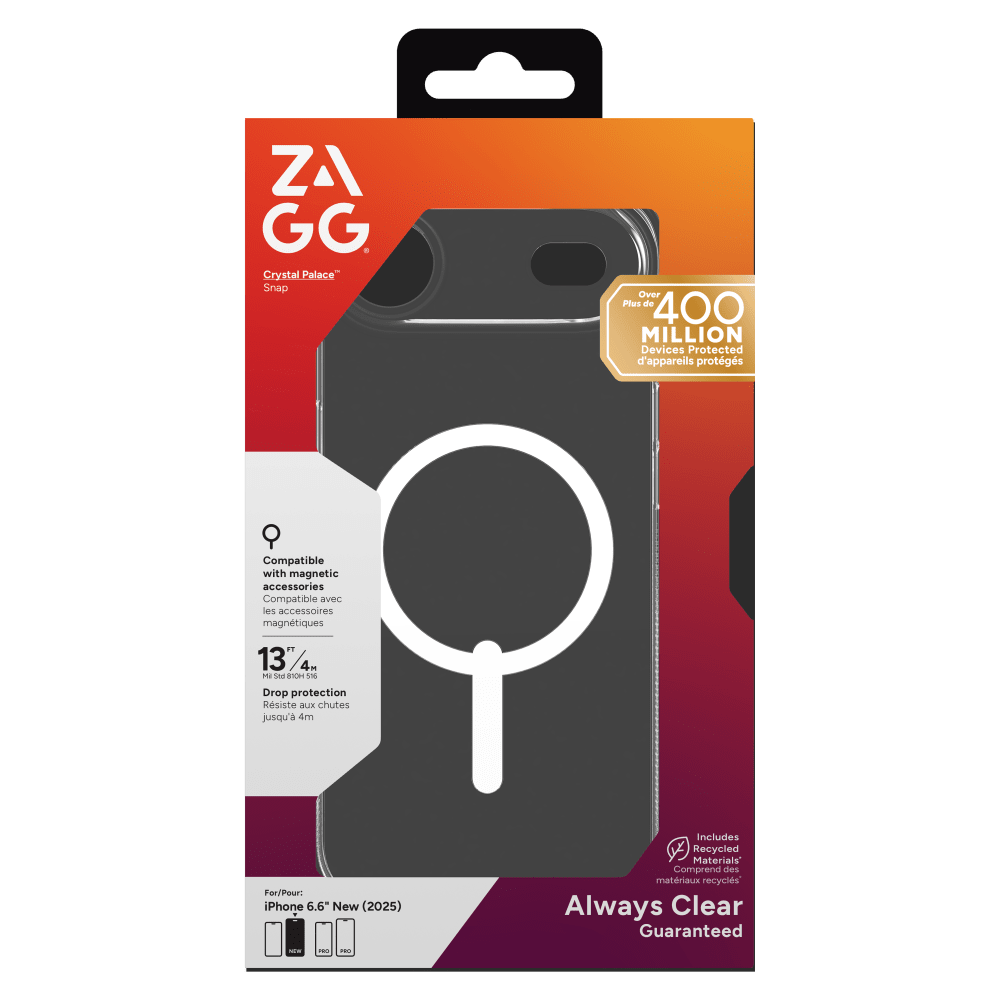 Wholesale cell phone accessory ZAGG - Crystal Palace Snap MagSafe Case for Apple iPhone Air
