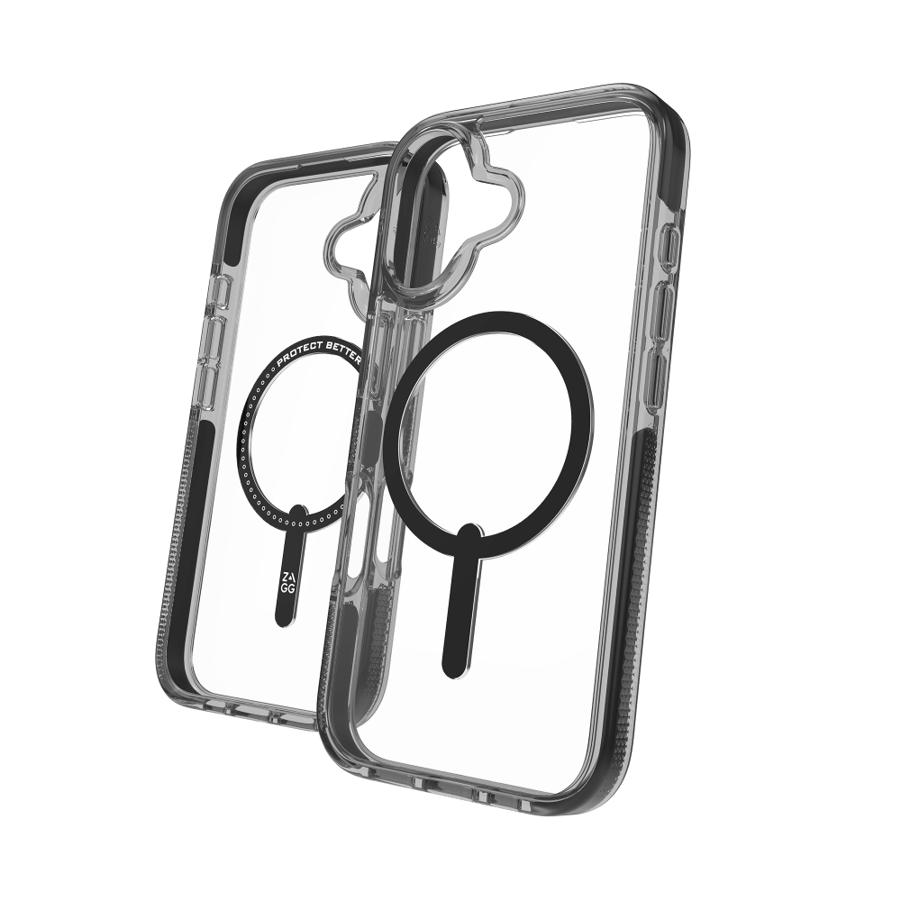 Wholesale cell phone accessory ZAGG - Santa Cruz Snap MagSafe Case for Apple iPhone 17 - Jet