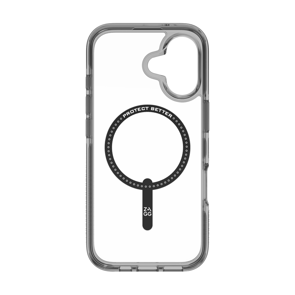 Wholesale cell phone accessory ZAGG - Santa Cruz Snap MagSafe Case for Apple iPhone 17 - Jet