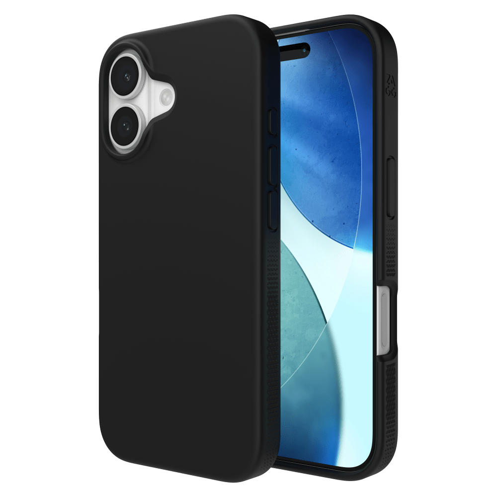 Wholesale cell phone accessory ZAGG - Manhattan Snap MagSafe Case for Apple iPhone 17 - Black
