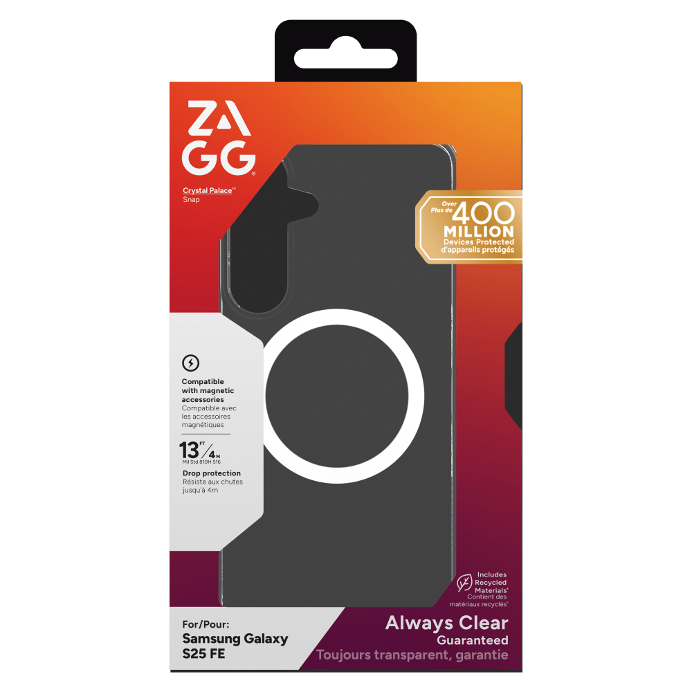 Wholesale cell phone accessory ZAGG - Crystal Palace Snap Case for Samsung Galaxy S25 FE -