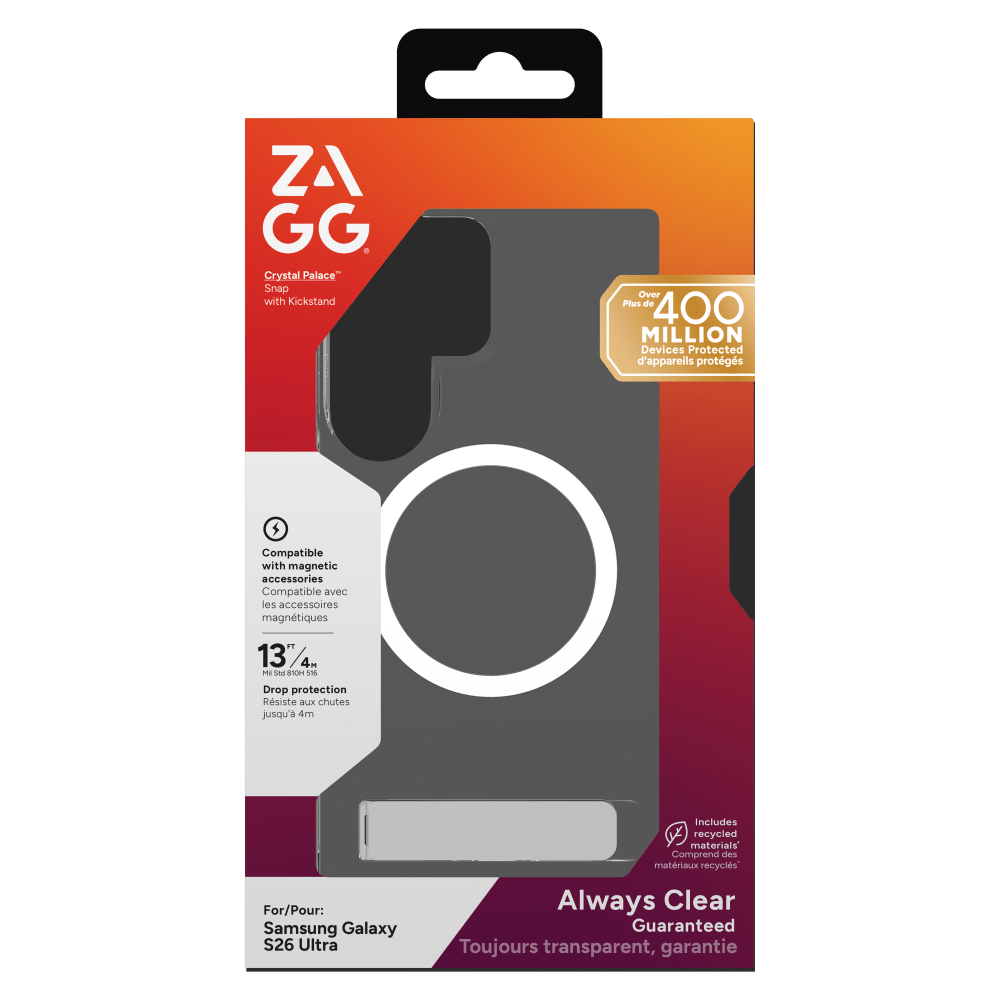 Wholesale cell phone accessory ZAGG - Crystal Palace Snap Case with Kickstand for Samsung Galaxy