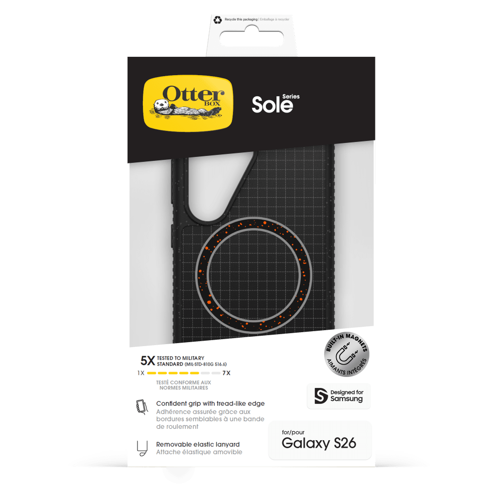 Wholesale cell phone accessory OtterBox - Sole Magnetic Case for Samsung Galaxy S26 - Midnight