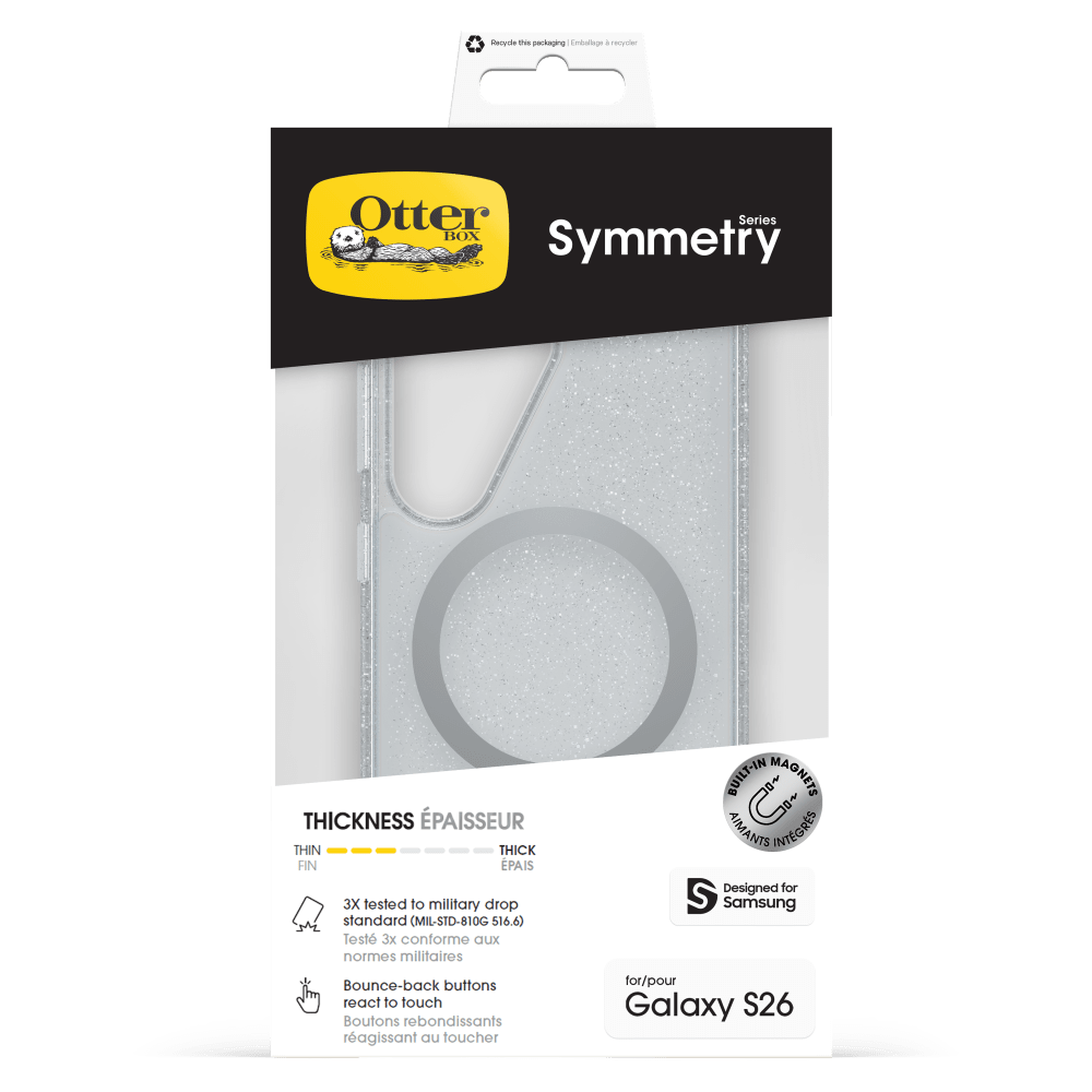Wholesale cell phone accessory OtterBox - Symmetry Clear Magnetic Case for Samsung Galaxy S26