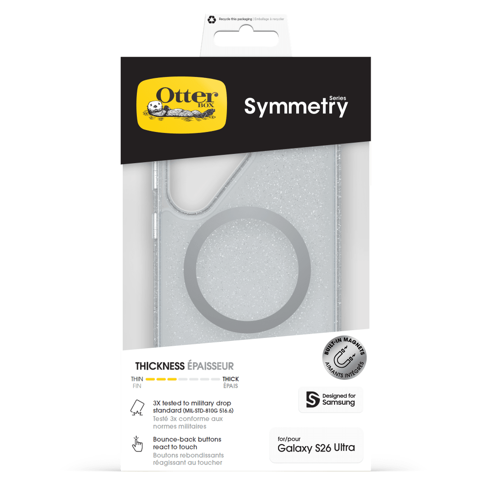 Wholesale cell phone accessory OtterBox - Symmetry Clear Magnetic Case for Samsung Galaxy S26