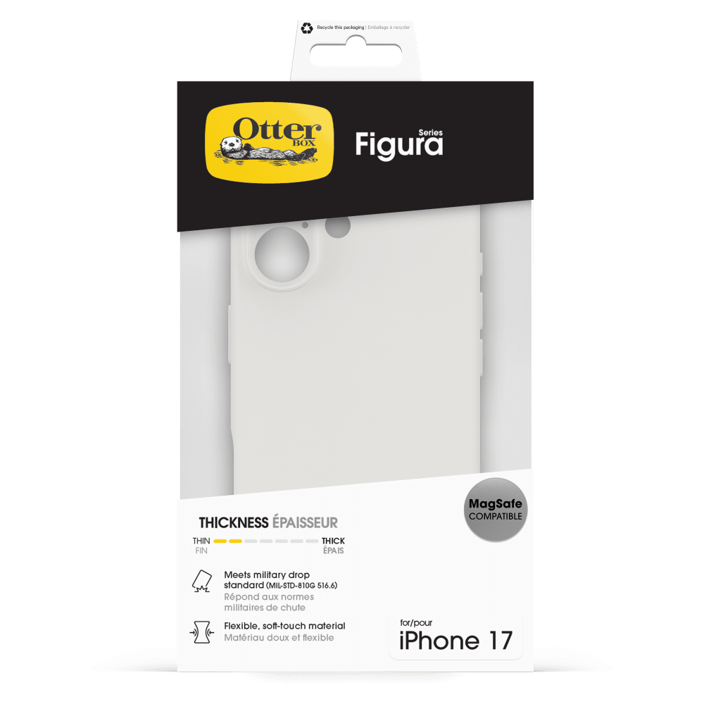 Wholesale cell phone accessory OtterBox - Figura Case for Apple iPhone 17 - Crema White