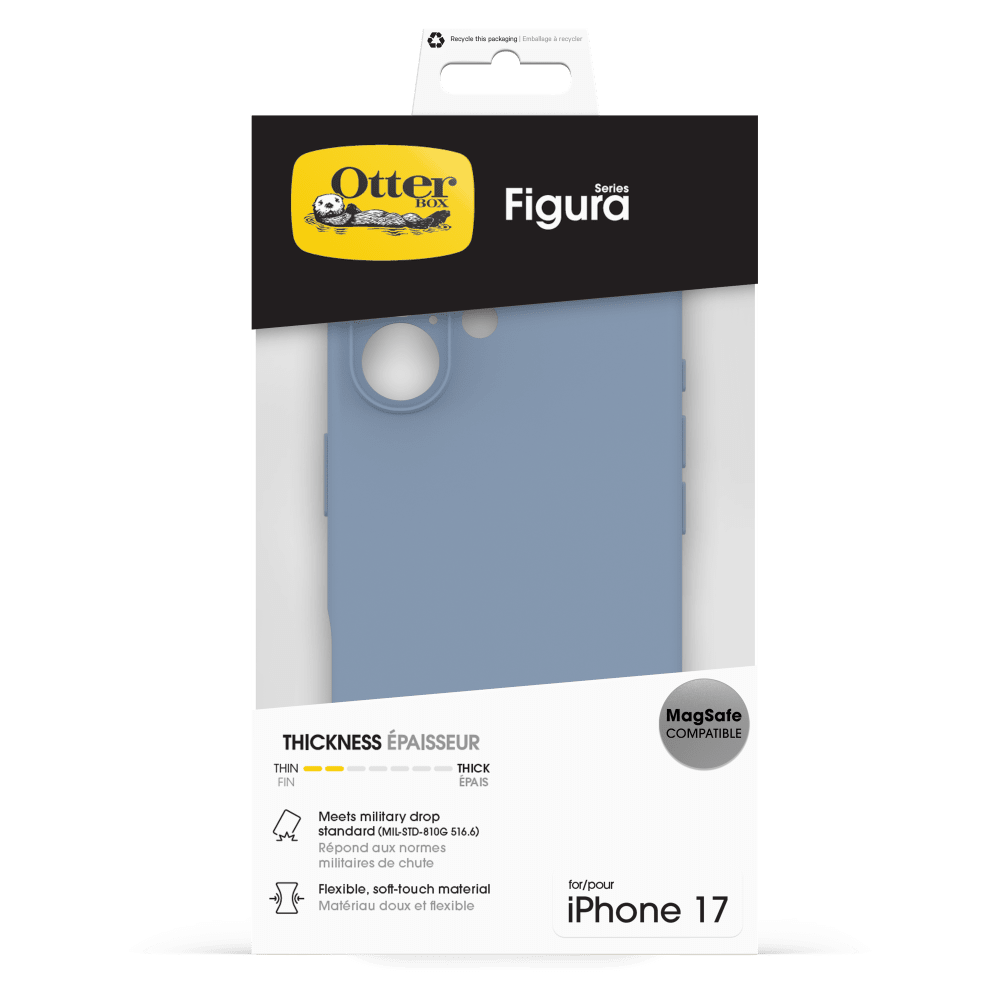 Wholesale cell phone accessory OtterBox - Figura Case for Apple iPhone 17 - Polus Blue