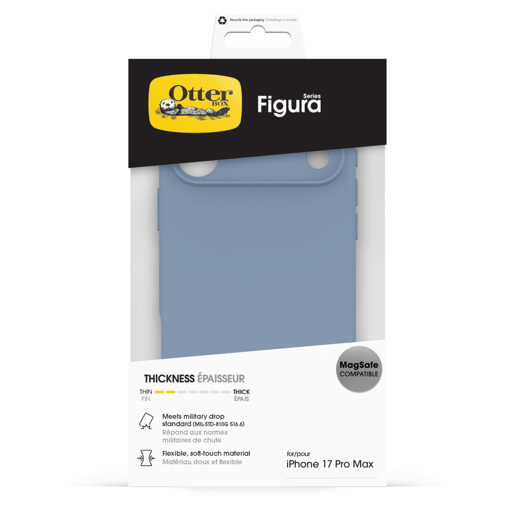 Wholesale cell phone accessory OtterBox - Figura Case for Apple iPhone 17 Pro Max - Polus Blue