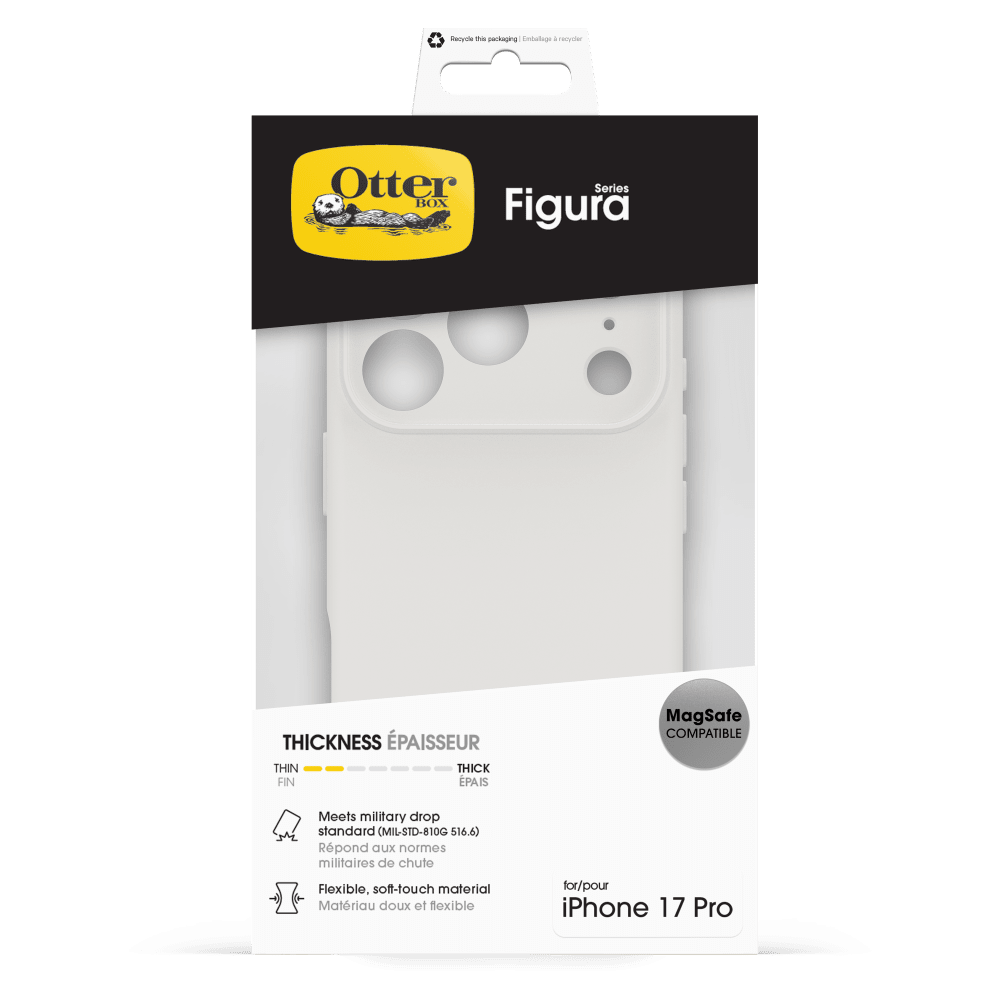 Wholesale cell phone accessory OtterBox - Figura Case for Apple iPhone 17 Pro - Crema White