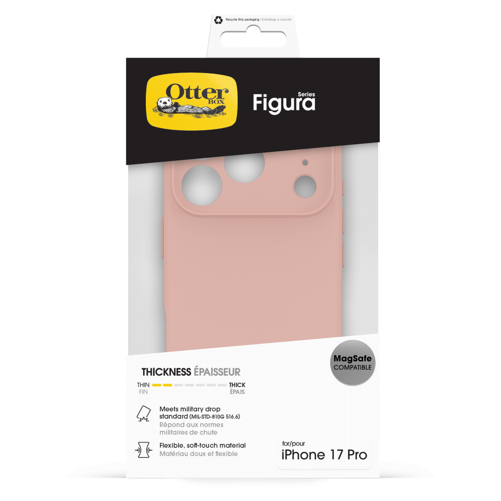 Wholesale cell phone accessory OtterBox - Figura Case for Apple iPhone 17 Pro - Rose Smoke