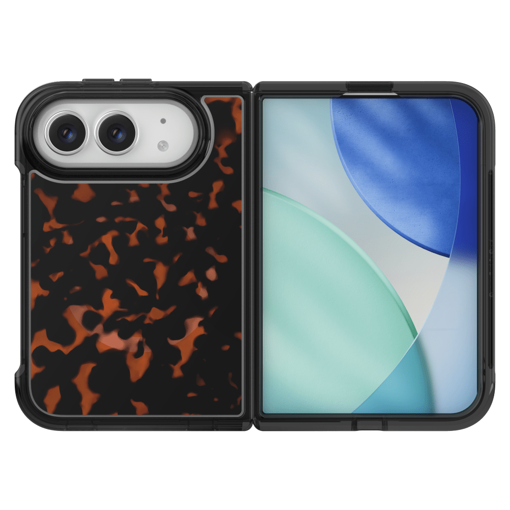 Wholesale cell phone accessory OtterBox - Lumen Clear MagSafe Case for Apple iPhone Duo - Tortoise