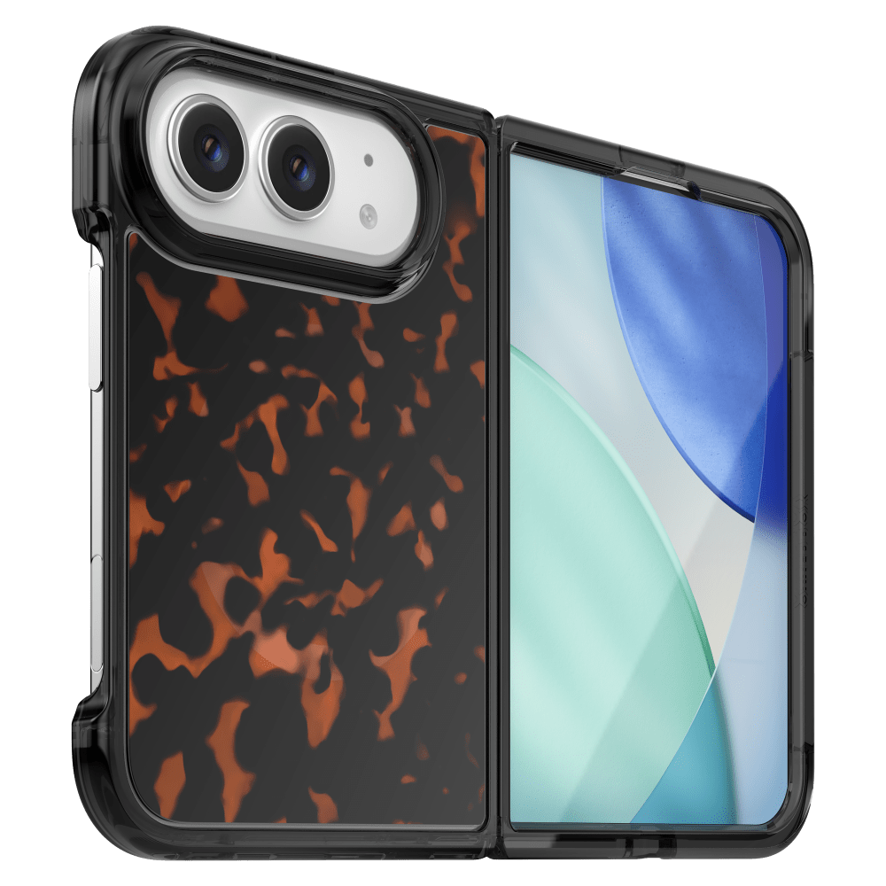 Wholesale cell phone accessory OtterBox - Lumen Clear MagSafe Case for Apple iPhone Duo - Tortoise