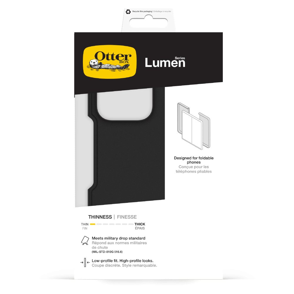 Wholesale cell phone accessory OtterBox - Lumen MagSafe Case Google Pixel 11 Pro Fold - Black