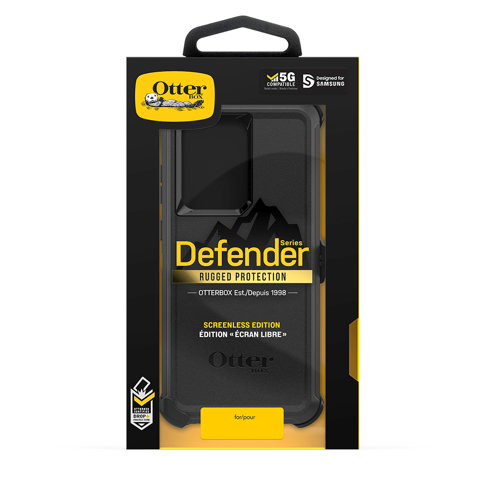 Wholesale cell phone accessory OtterBox - Defender Case for Samsung Galaxy S20 Ultra - Black