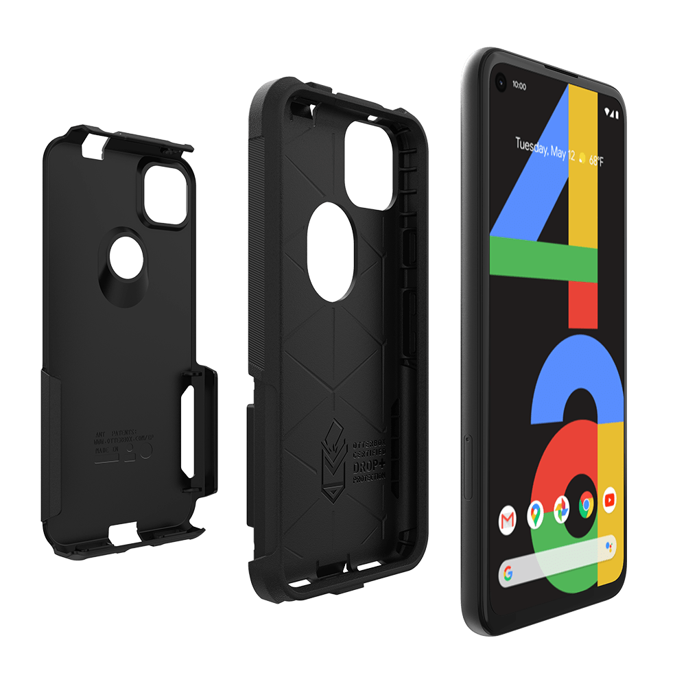 Wholesale cell phone accessory OtterBox - Commuter Case for Google Pixel 4a - Black