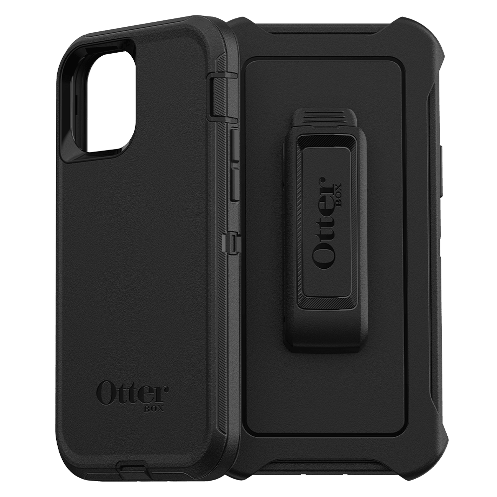 Wholesale cell phone accessory OtterBox - Defender Case for Apple iPhone 12  /  12 Pro - Black