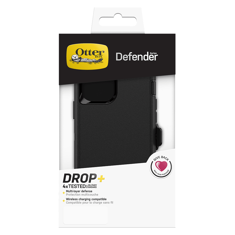 Wholesale cell phone accessory OtterBox - Defender Case for Apple iPhone 12  /  12 Pro - Black