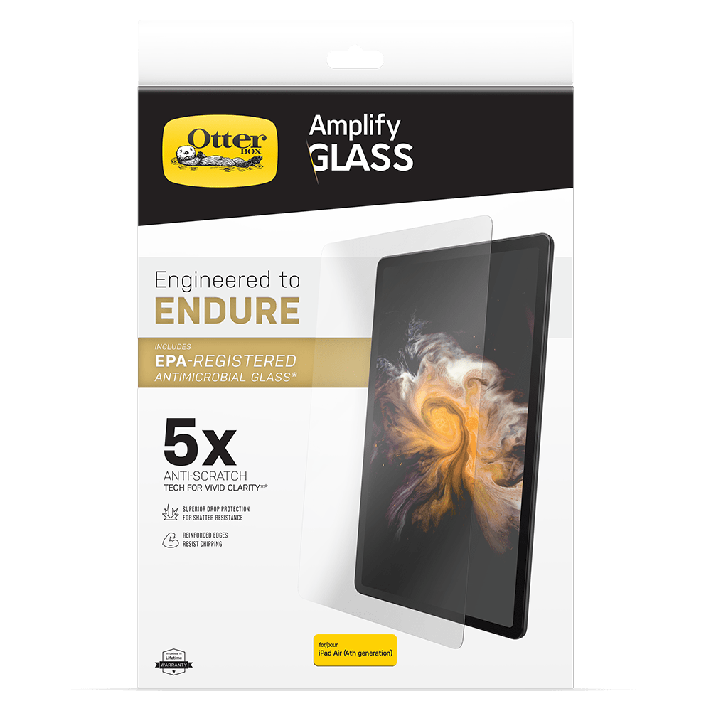 Wholesale cell phone accessory OtterBox - Amplify Antimicrobial Glass Screen Protector for