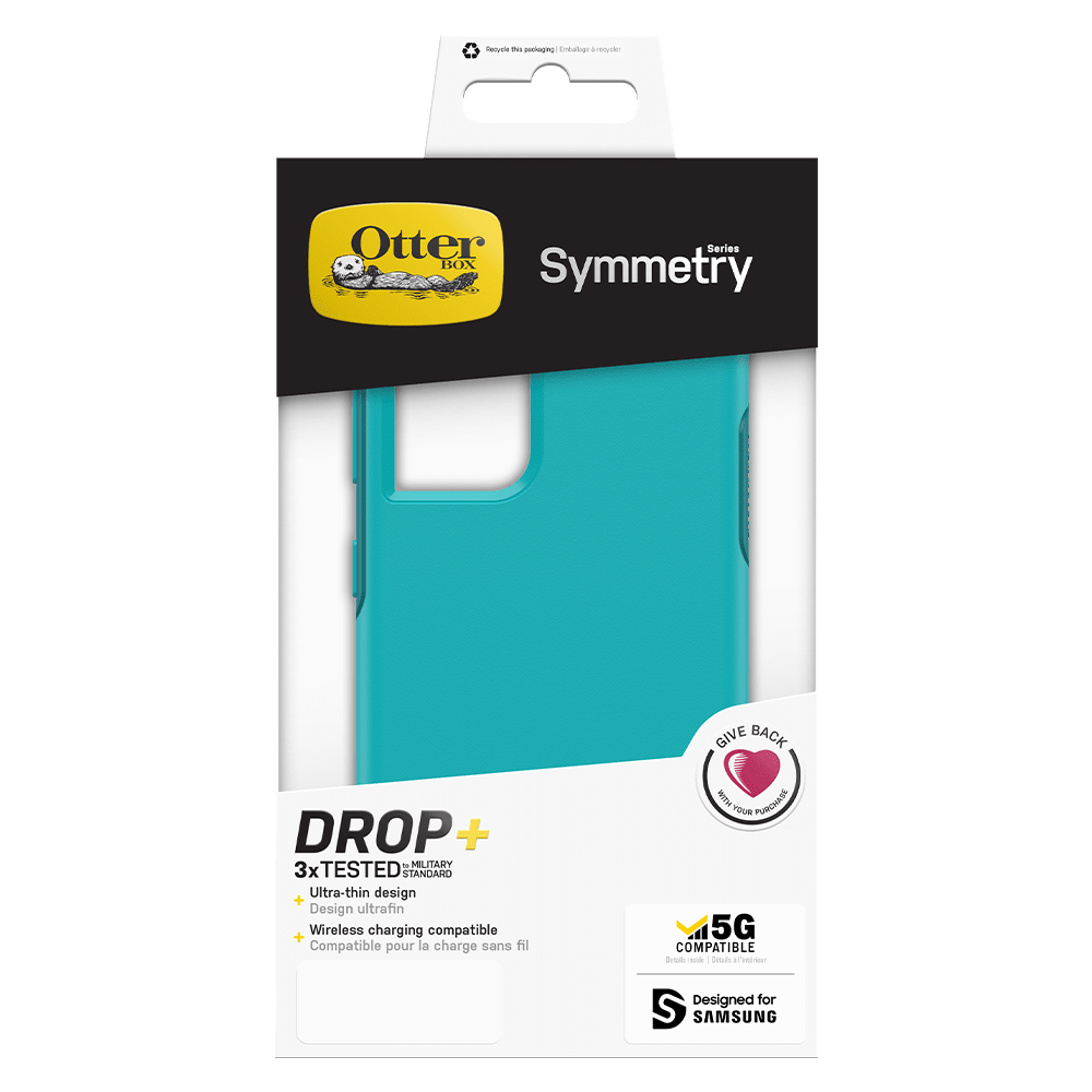 Wholesale cell phone accessory OtterBox - Symmetry Antimicrobial Case for Samsung Galaxy S21