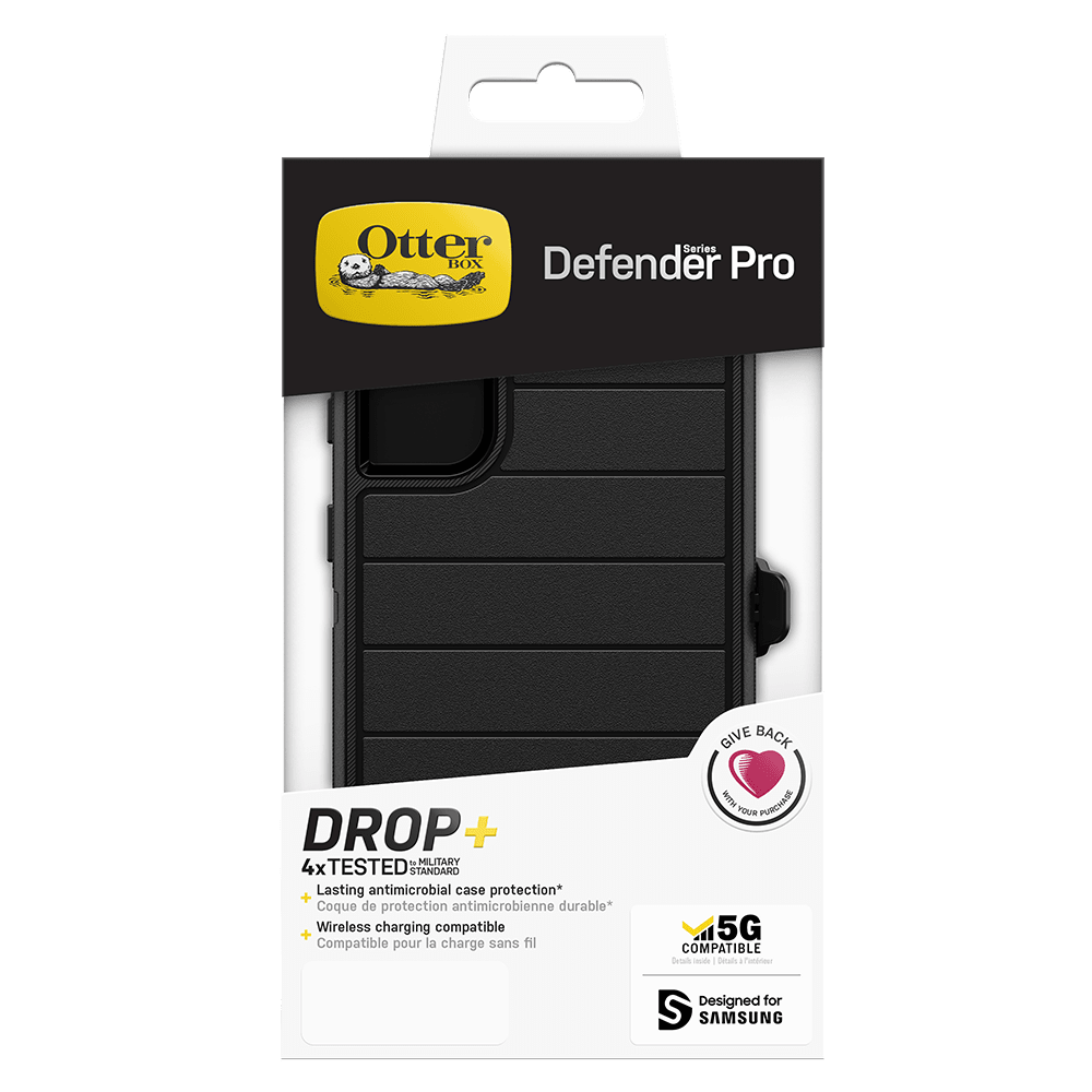 Wholesale cell phone accessory OtterBox - Defender Pro Case for Samsung Galaxy S21 5G - Black