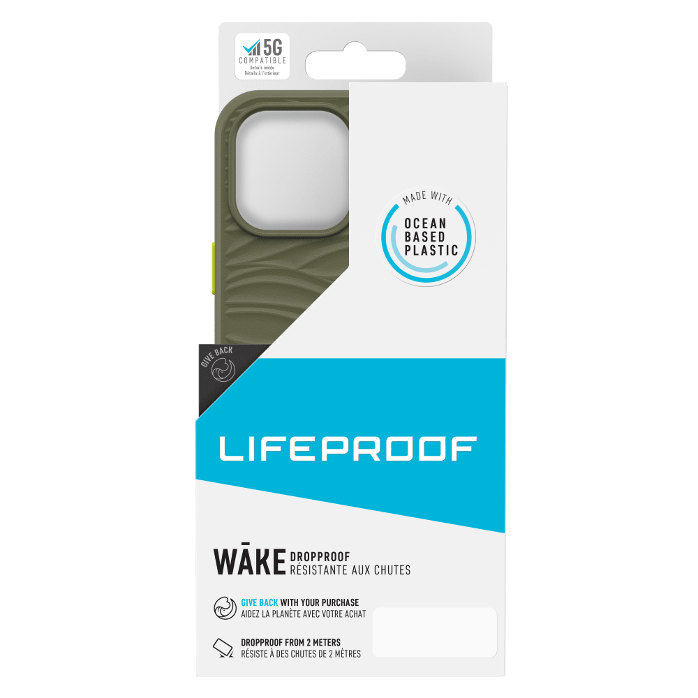 Wholesale cell phone accessory LifeProof - WAKE Case for Apple iPhone 13 Pro  - Gambit Green