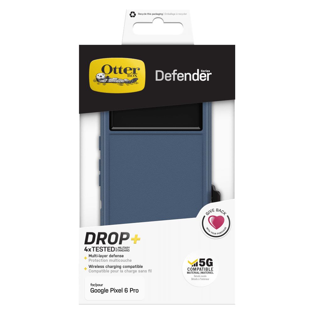 Wholesale cell phone accessory OtterBox - Defender Case for Google Pixel 6 Pro - Fort Blue