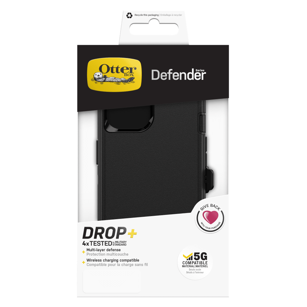 Wholesale cell phone accessory Otterbox - Defender Case for Apple iPhone 13 - Black