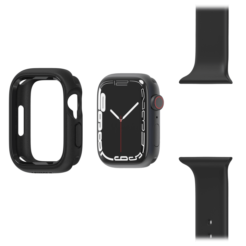 Wholesale cell phone accessory OtterBox - EXO EDGE Case for Apple Watch 45mm - Black