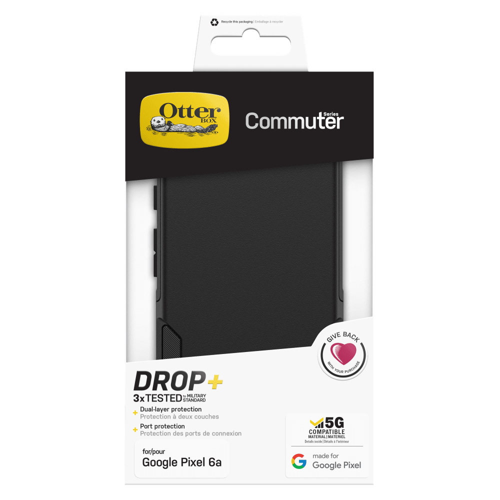 Wholesale cell phone accessory Otterbox - Commuter Case for Google Pixel 6a - Black