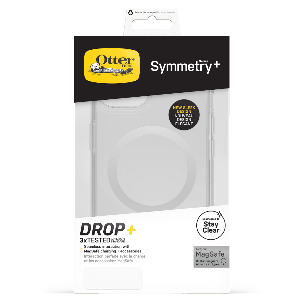 Wholesale cell phone accessory OtterBox - Symmetry Plus Clear MagSafe Case for Apple iPhone