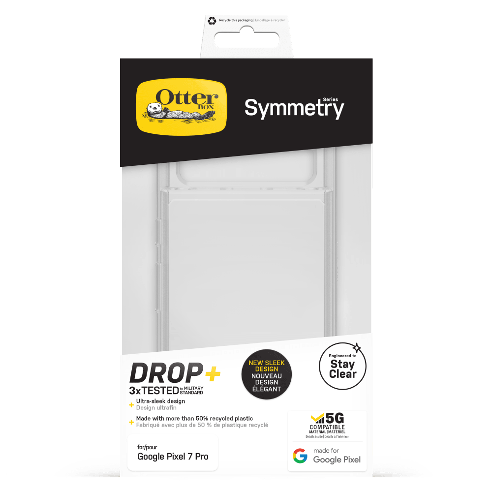 Wholesale cell phone accessory OtterBox - Symmetry Case for Google Pixel 7 Pro  - Clear