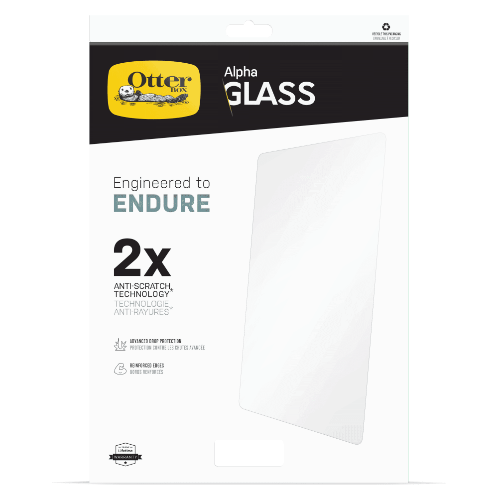 Wholesale cell phone accessory Otterbox - Alpha Glass Screen Protector for Apple iPad 10.9 (